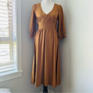 Gilli Prairie Dress with Bishop Sleeves